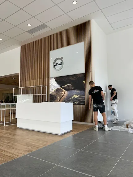 island seating area with chairs and table