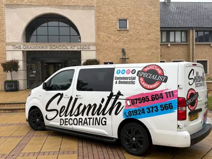 Living room with tv and fireplace
